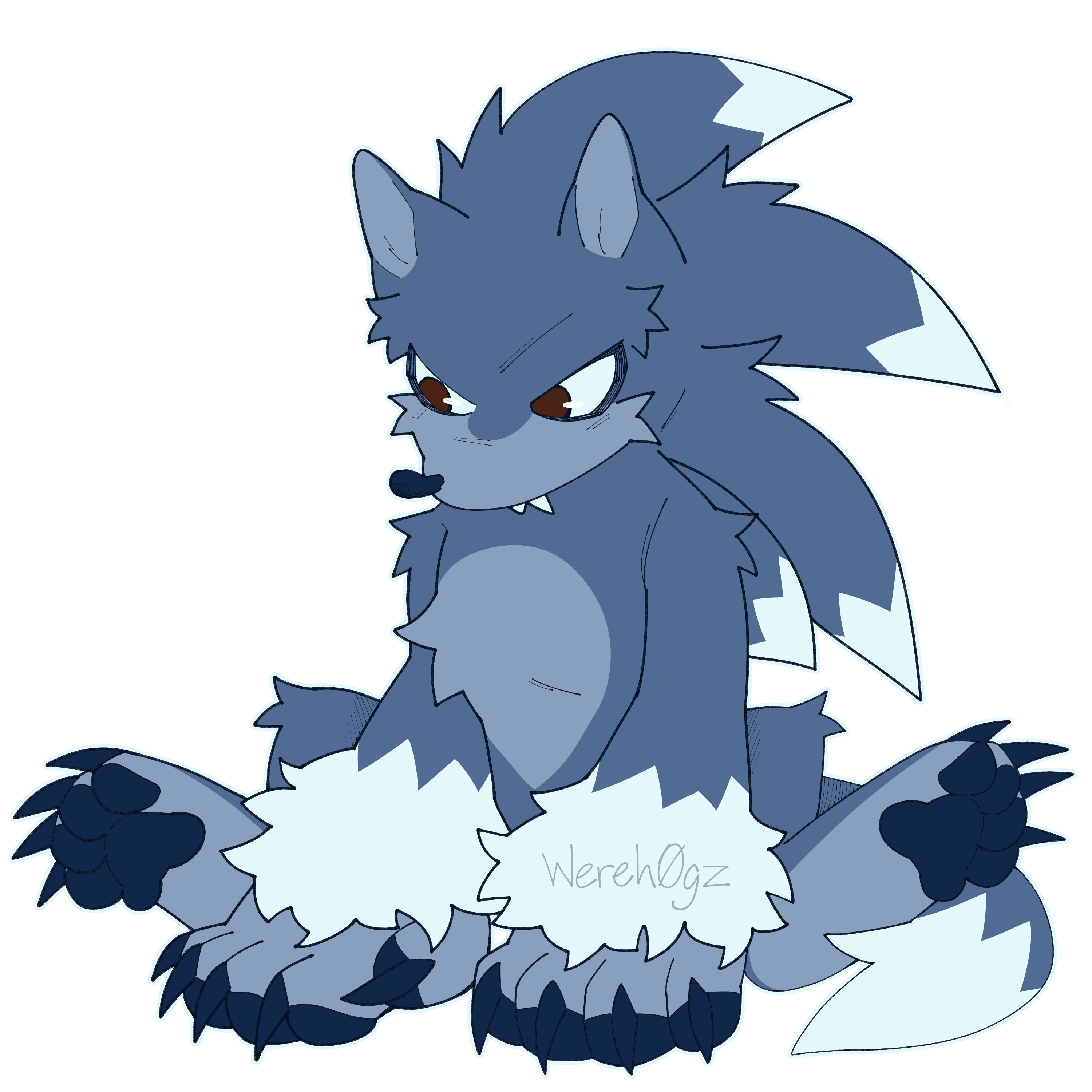 Kinsona pagedoll as he appears normally.