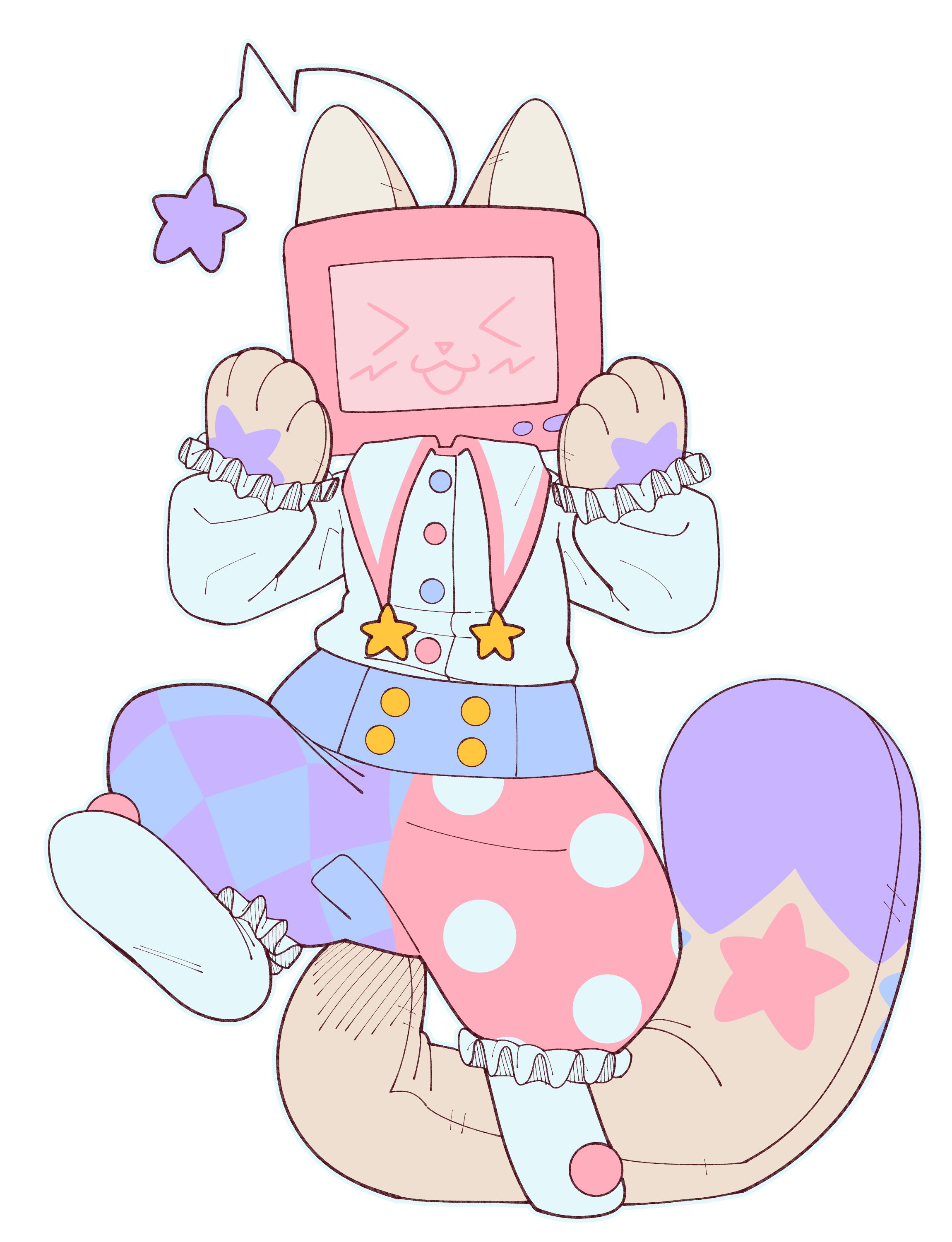 Mimi in a cute pose.